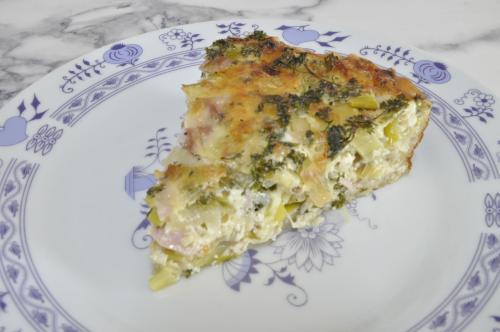 Lotrinský slaninový koláč – Snadné recept z Francie kuchyně, hotový za 45 - 60 minut